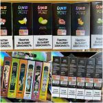 Электронная сигарета "UNB" mini Дыня лёд 1000 затяжек