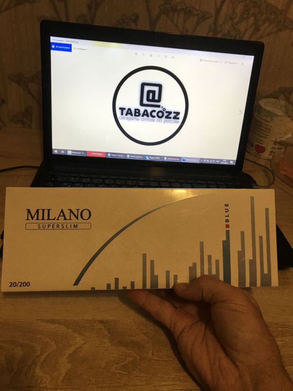 Сигареты "Milano" Superslim blue