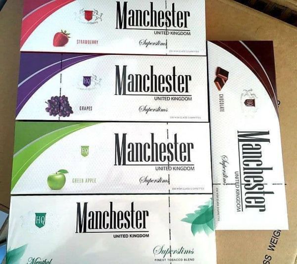 Сигареты "Manchester" SuperSlims Gum mint